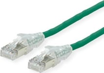 Dtwyler Cat 6A (Klass Ea) S/Ftp Patchkabel, Cu 7702 Flex Lsoh, Amp V2, Grön, 5 M