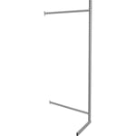 Golvställ L-fot, Tilläggs sektion  900x415x1500 RAL 7004
