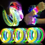 3-Pack - Glowsticks - Blinkande LED Armband