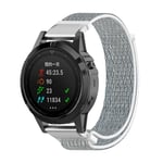 Nylonarmband Garmin Fenix 5/5 Plus/6/6 Pro Grå