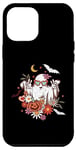 iPhone 14 Pro Max Vintage Floral Ghost Cute Halloween Womens Kids Man Case