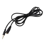 Storage Bag Audio Cable Aux Cable 2.5mm Male To Female Jack Cable Extension for Headphone Car, 150cm