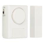 Door Alarm Sensor, 125dB Mini Door Window Open Alarm Sensor, White