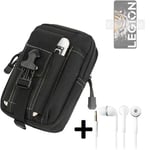 big Holster for Lenovo Legion Y70 + earphones pouch sleeve belt bag cover case O