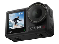DJI Osmo Action 4 - Action-kamera - 4K / 120 fps - Wi-Fi, Bluetooth - jaervands op til 18 m