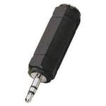 Minijack adaptor til 6,3 mm jack stereo - HA-36