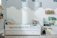 Habitat Ellis Toddler Bed, Drawer & Kids Mattress - White