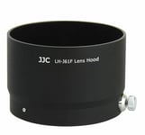 New JJC LH-J61F Black Lens Hood for Olympus Zuiko 75mm F1.8 Replaces LH-61F