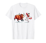 Funny Runnig Matador Design Gifts For Matadors T-Shirt
