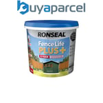 Ronseal 37625 Fence Life Plus+ Forest Green 5 litre RSLFLPPFG5L