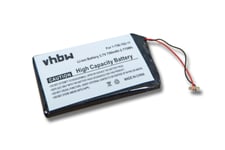 vhbw batterie compatible avec Sony NW-A808B, NW-S639, NW-S639F, NWZ-A818BLK, NWZ-A828KBLK lecteur MP3 baladeur MP3 Player (750mAh, 3,7V, Li-Ion)