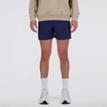 New Balance RC Seamless 5 Inch Shorts XXL Herr Blå Korta Löpbyxor för Träning