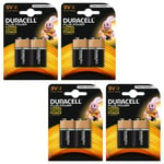 8 Pack Duracell Plus Power 9V Batteries Long Lasting 6LR61 MN1604 PP3 Alkaline Battery