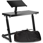 Support DJ Mobile Ibiza DS20 de qualité professionnelle - pour tables de mixage, platines, contrôleurs, PC - sac de transport