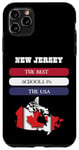 iPhone 11 Pro Max New Jersey Best Schools In The USA Canada Parody Design Case