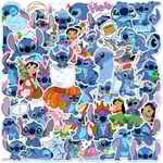 100 st Stitch-klistermärken, Lilo & Stitch-klistermärken för vattenflaskor, bärbara datorer, datorer, telefondekaler, present till barn och tonåringar