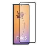 RURIHAI Samsung Galaxy Z Fold5 (5G) Beskyttelsesglass - Full -Fit - Skjermbeskytter - Svart