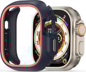 Dux Ducis Dux Ducis Bamo Fodral För Apple Watch Ultra / Ultra 2 49 Mm Svart Och Orange