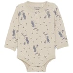Celavi Mönstrad Baby Body Stormy Weather | Beige | 90 cm
