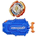beyblade Hasbro Burst QuadDrive Lanceur à Corde Cyclone Fury, Set de Combat avec toupie Multicolore