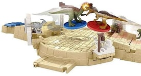 Jurassic World Mini Battle Arena Playset with Dinosaur Action Figure Mattel