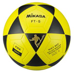 MIKASA Ballon de Footvolley - FIFA Quality - Couleur Noir-Jaune