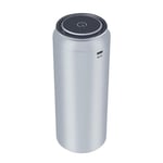 CJJ-DZ Mini Professional Car Quiet Ultrasonic Air Humidifier Portable Miniature Air Purifier For Car Automobile For Car Office Bedrooms Dining Rooms,humidifiers for bedroom (Color : Silver)
