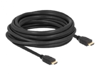 Delock - Hög hastighet - HDMI-kabel med Ethernet - HDMI hane till HDMI hane - 7 m - svart - 8K60Hz stöd, up to 48 Gbps data transfer rate