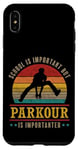 Coque pour iPhone XS Max Parkour est important Free Runner Retro Vintage
