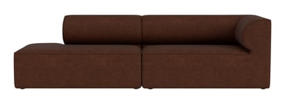 Eave 86 2,5-Seater Sofa Configuration 4 - Bouclé Bordeaux 08