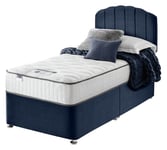 Silentnight Middleton Single Memory Divan Bed - Blue