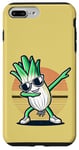 iPhone 7 Plus/8 Plus Funny Dab Leek Dancing Dabbing Vegetable Meme Case