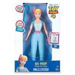 Talking Disney Bo Peep Doll Toy Story 4 Action Figure + Stick 15 Phrases Sayings
