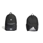 adidas HG0348 CLSC BOS 3S BP Sports backpack Unisex Adult black/white Size NS & Unisex Badge of Sport Backpack, Black/White, One size