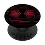 PopSockets Marvel Avengers Game Black Widow Hourglass Blur PopSockets PopGrip: Swappable Grip for Phones & Tablets