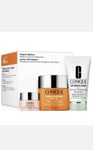 Clinique Fatigue Fighters Set 50ml Cream + 30ml Cleansing + 5ml Eyes Brand New 