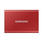 Samsung T7 Portable SSD 1TB - Red