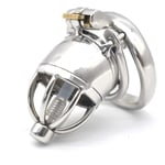 ZYF Stainless Steel Anti Stripping Version Chastity Lock/Belt Appliance Arc Snap Ring With Conduit A277-2 (Size : 45 mm)