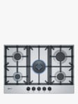 Neff N70 T27DS59N0 Gas Hob, Stainless Steel