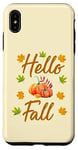 iPhone XS Max Hello fall, pumpkin season, Autumn Vibes Happy Fall Autumn Case