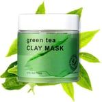 Green Tea Clay Mask Acne Removal Clay Face Mask - Deep Pore Cleansing Face Masks