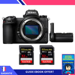 Nikon Z7 II + Grip Nikon MB-N11 + 2 SanDisk 32GB Extreme PRO UHS-II SDXC 300 MB/s + Ebook 'Devenez Un Super Photographe