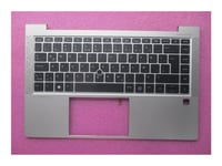 Hp - Ersättningstangentbord För Bärbar Dator - Med Pekpinne, Clickpad - Bakgrundsbelyst - Qwerty - Isländsk - Med Övre Skydd - För Elitebook 840 G7 Notebook, 840 G8 Notebook