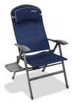 Quest Ragley Pro Comfort Chair with Side Table Garden BBQ Camping X 2