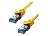 Proxtend - Patch-Kabel - Rj-45 (Hane) Till Rj-45 (Hane) - 7 M - 6 Mm - Sftp, Pimf - Cat 6A - Ieee 802.3At - Halogenfri, Formpressad, Hakfri, Tvinnad - Gul