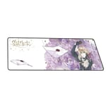JUMOQI Violet Evergarden Mouse Pad Thick Mousepads Gaming Mousepad Gamer Locked Edge Personalized Mouse Pads Keyboard Pad,300X800X2MM