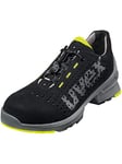 Uvex 1 Work Shoe - Safety Trainer S1 SRC ESD - Non-Slip Outsole - Toe Cap - Lightweight - Lime-Black