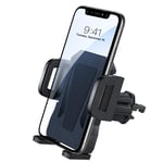Miracase Car Phone Holder, Universal Air Vent 360 Rotation Car Phone Mount with Adjustable Clip Compatible with iPhone 13/12/SE 2020/11/xr/xs/x/8/7,Samsung, Huawei and Other 4''-7'' Mobile Phones