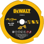 Dewalt DCS438NT 18v XR Brushless Cut Off Circular Saw 76mm + Multi Diamond Blade