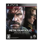 PS3 Metal Gear Solid V Ground Zerozu Japan Import SONY Game Playstation 3 F/ FS